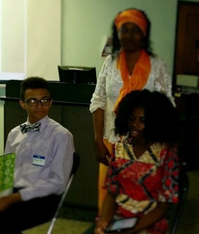 Youth Forum Participant and past contest winner, Malaika Foster